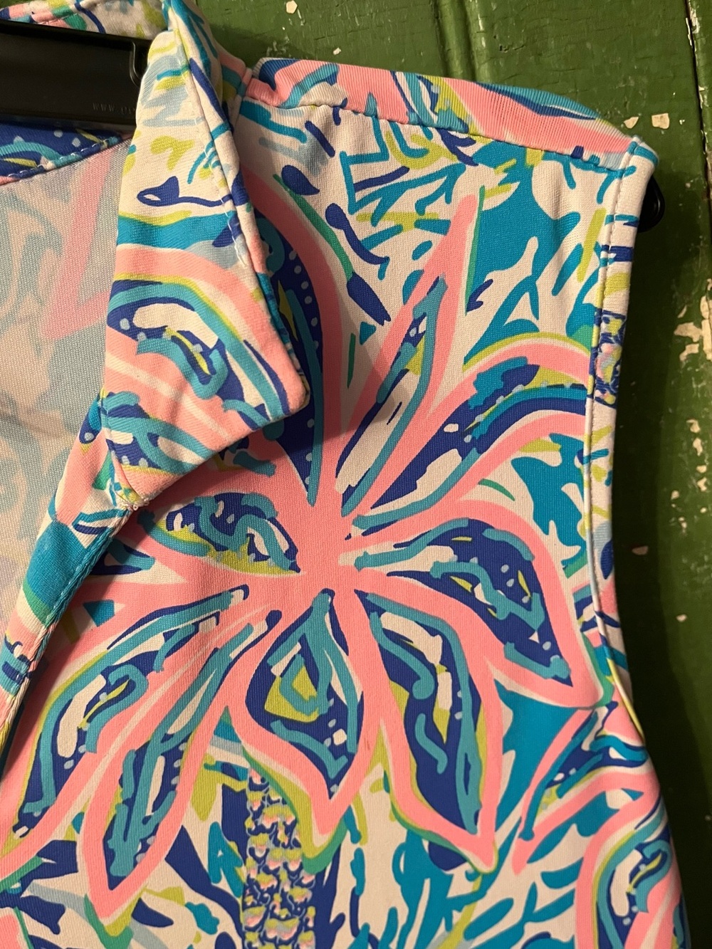 LILLY PULITZER Dress Coverup Size XS- Vibrant Pink & Blue